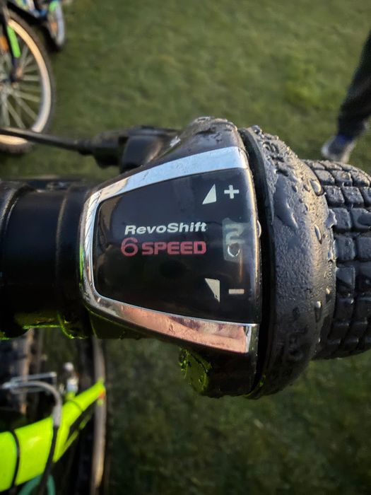 Bicicletă copii Aurelia Plus 20", 6 viteze Shimano, cauciucuri late