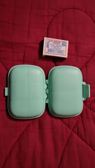 Клизма детская, спринцовка СССР, таблетница