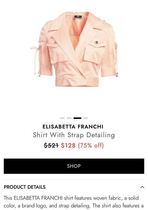 Elisabetta Franchi късо сако S, Zara нов дамски блейзер S размер