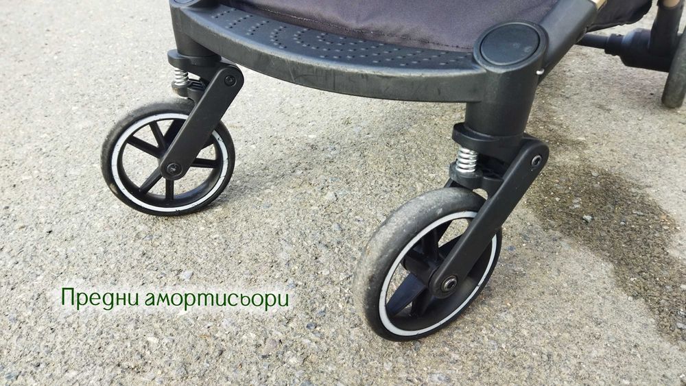 Лятна детска количка Chipolino Сити 15 кг + дъждобран за количка