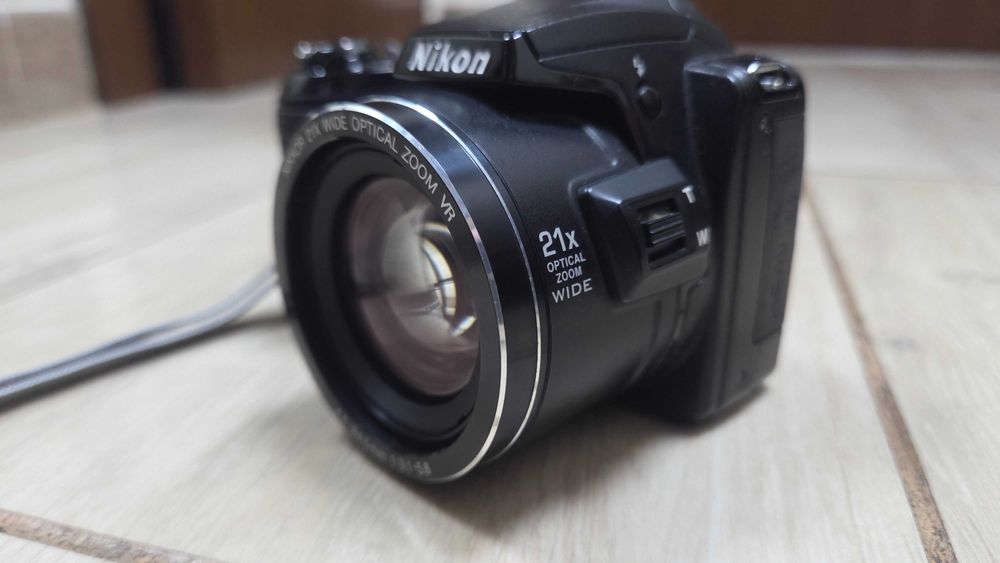 Aparat foto digital Nikon Coolpix L120, Negru