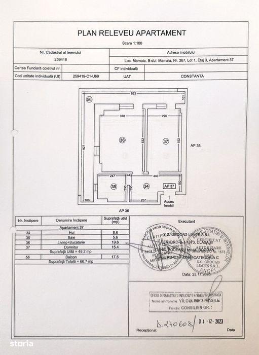 Solid Residence Casino - 2 Camere  - Finalizat La Cheie Lux