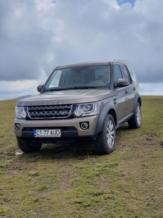 Discovery 4 3.0 TDV6 Automat 4x4 2016 – Piele crem, Navi, Cameră