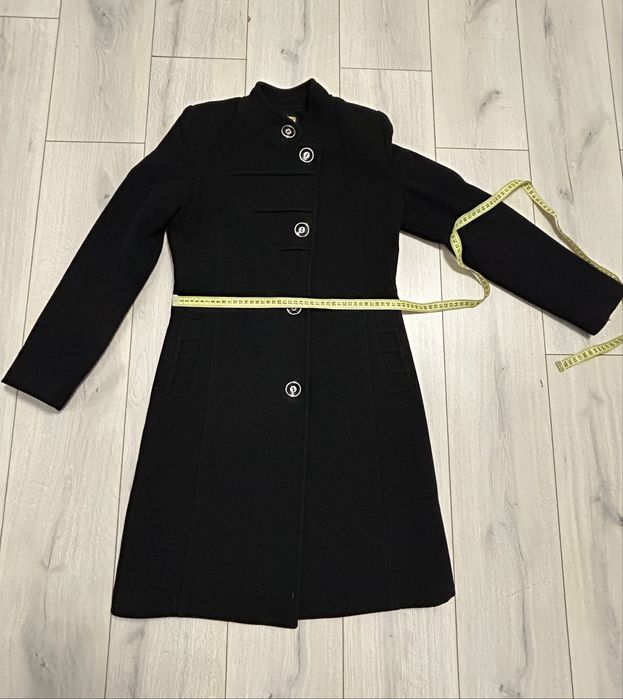 Palton negru Modaperi Collection