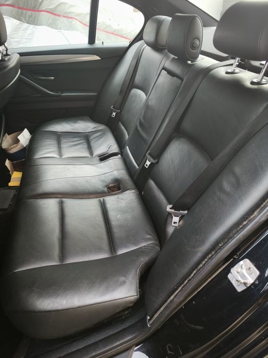 Interior scaune recaro M BMW f10 piele neagră încălzită UK stare f bun