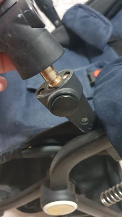 Коляска детская синяя