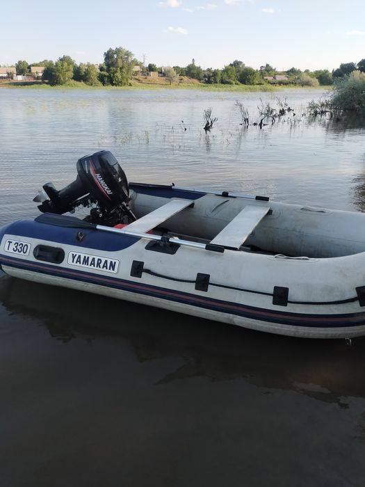 Продам лодку с мотором,9.9