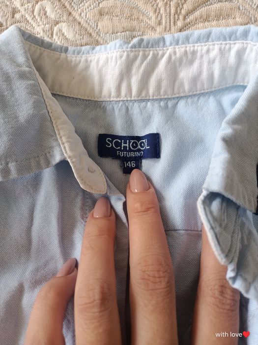 Рубашки школьные на 9 лет