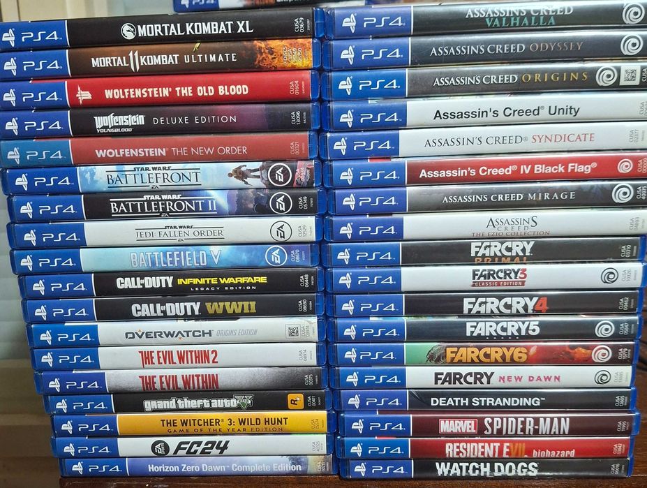 36 игри за PS4 пакет