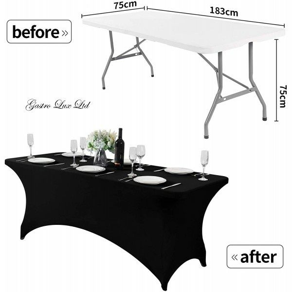 Коктейлна кетъринг маса сгъваема 80x110см