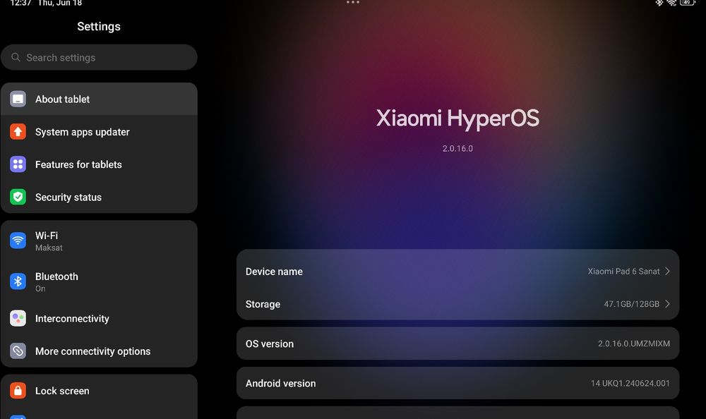 Продается Xiaomi Pad 6 (состояние новое)