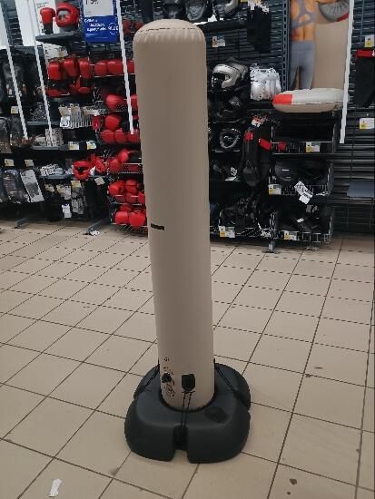 Sac de box stabil Negru și bej Adulți - produs resigilat Decathlon