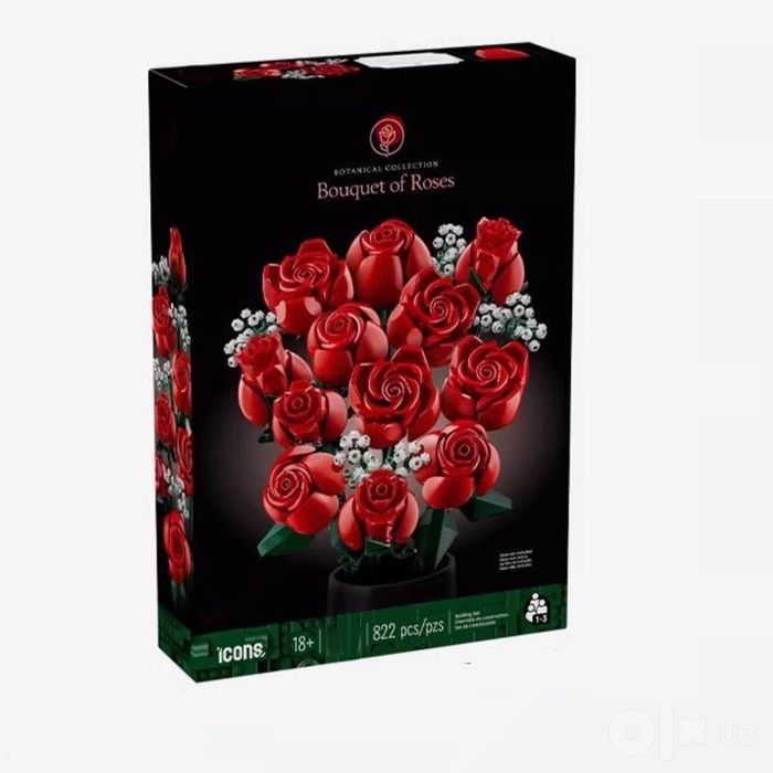 Lego flowers конструктор