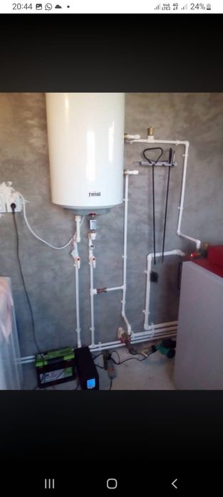 Instalații sanitare, montaj centrale termice, peleti, Năvodari