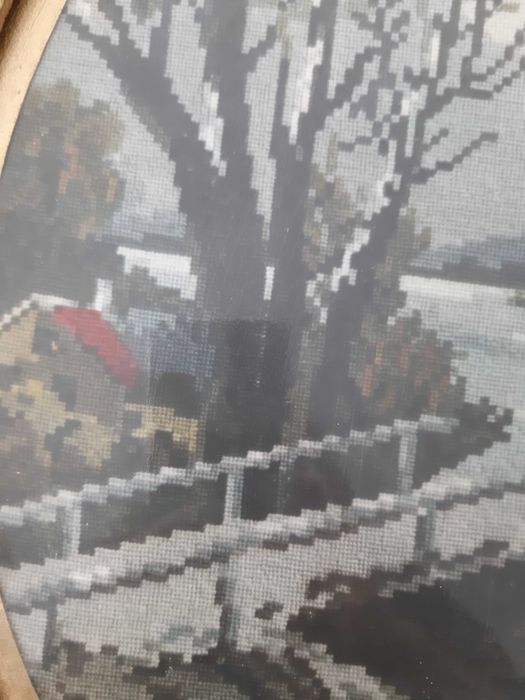 Гоблен - ръчно ушит оригинален гоблен - рамкиран