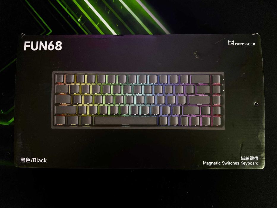 MONSGEEK Akko FUN68 безжична клавиатура с магнитни суичове