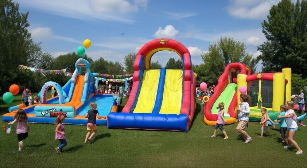 Inchiriere Tobogane Gonflabile - Locuri de Joaca Gonflabile