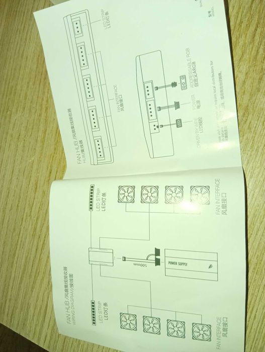 Вентиляторы 1stPlayer M1 COMBO 3в1  A-RGB