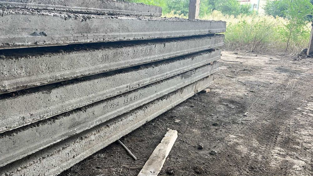 Продам плиты перекрытия б.у