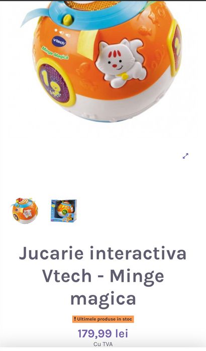 Jucărie minge magica