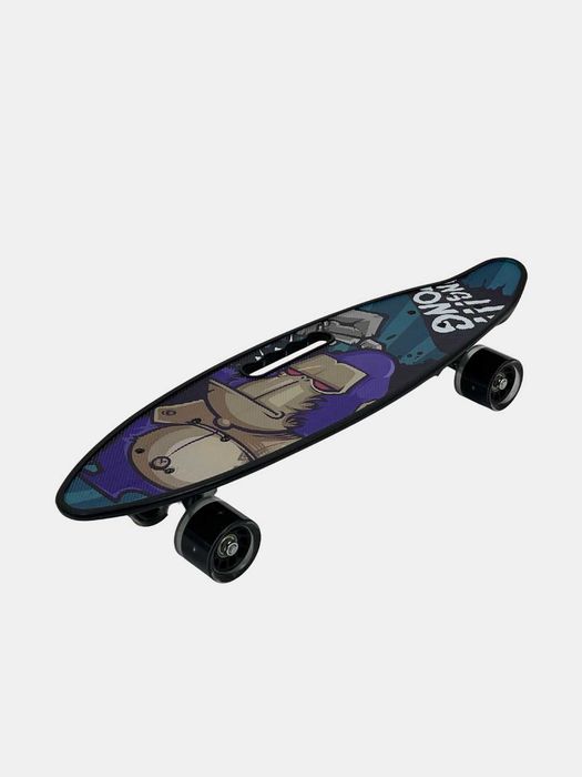 Скейтборд Пениборд (Penny Board) — Светящиеся гелевые колеса