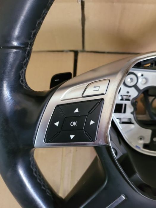 Volan Din Piele Cu Comenzi Si Padele Mercedes ML GLE W166 An 2011-2019 Cod A