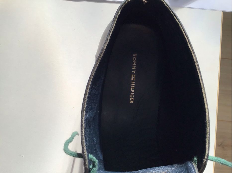 Pantofi inalti Tommy Hilfiger din piele naturala pentru barbati 42