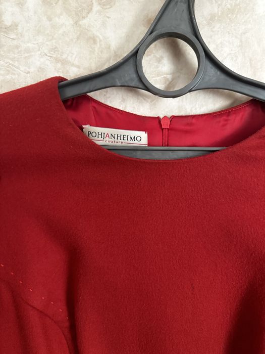 Платье футляр из шерсти