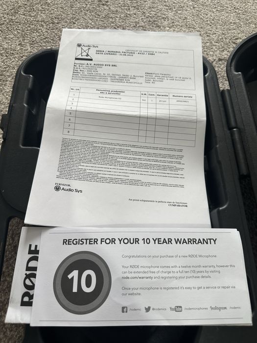 Rode K2 (Impecabil)