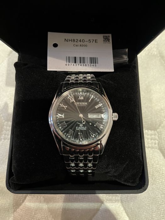 Часы Citizen, сапфир автоматические