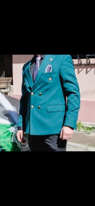 Vand sacouri elegante barbat roz si  verde marime S