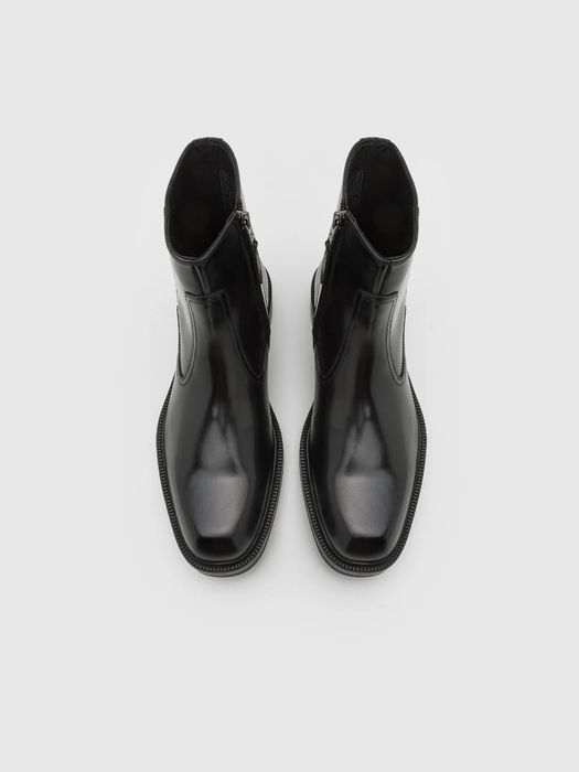 Ghete piele Karl Lagerfeld  negre 45 noi