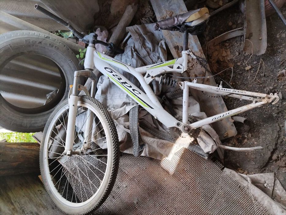 Велосипед на запчасти