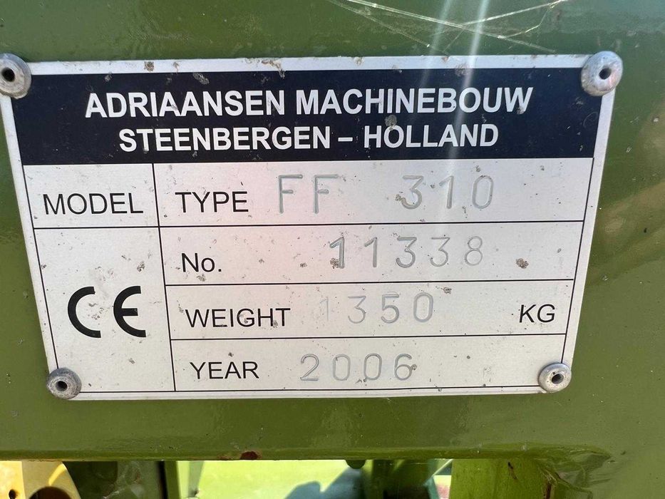 Freza frontala pamant / bilonat  Baselier  cartofi , ceapa -3 m +Video