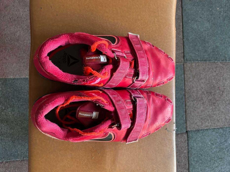 Щангети Nike Romaleos 2 red
