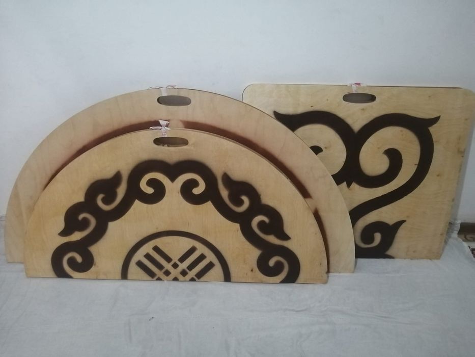 Ең әдемі Қазақша ұлттық жер үстелдер