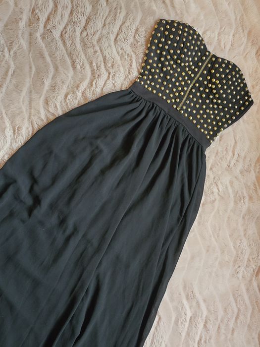 Missguided дълга рокля с капси  - S размер