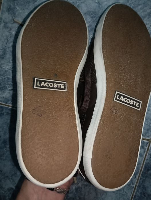 Tenisi piele Lacoste marimea 38