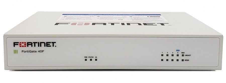 firewall NGFW Fortinet Fortigate 40F nou garantie support 2027-01-24