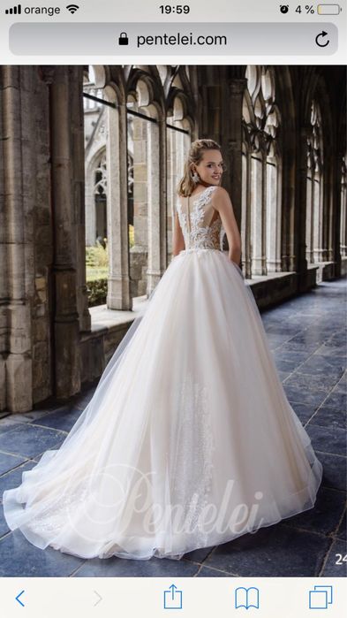 Rochie mireasa ivory