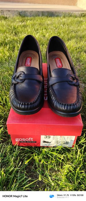 Mocasini super comozi piele naturala Gosoft