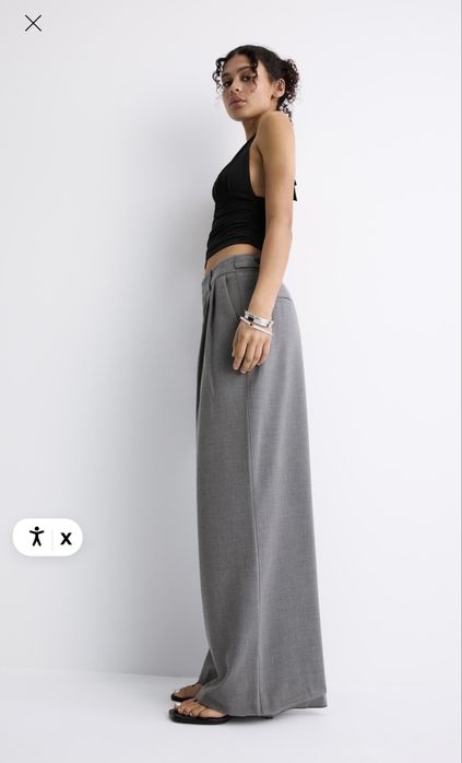 Сив панталон  Zara сака блейзър офис