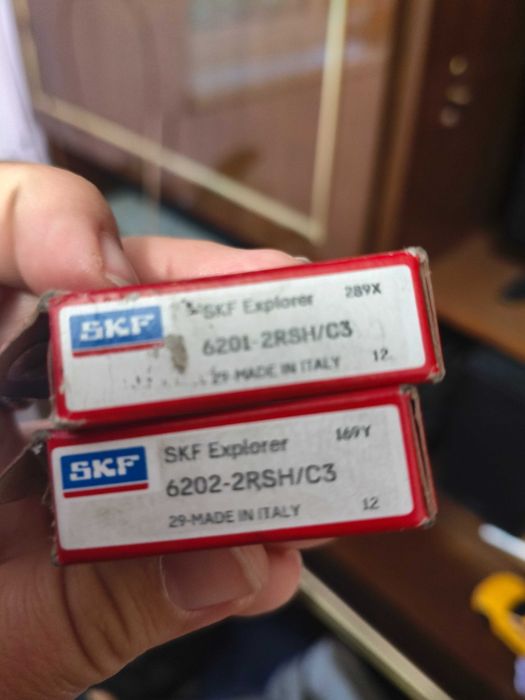 Лагери SKF 6201 и 6202-2RSH/C3