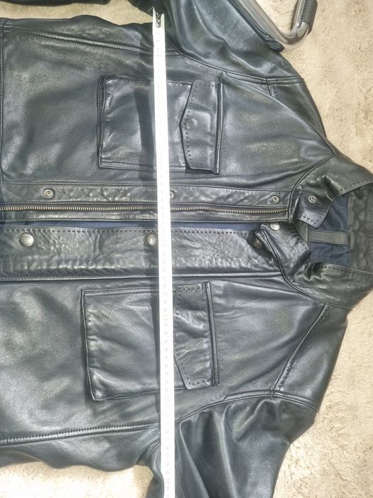 Мъжко кожено яке Massimo dutti