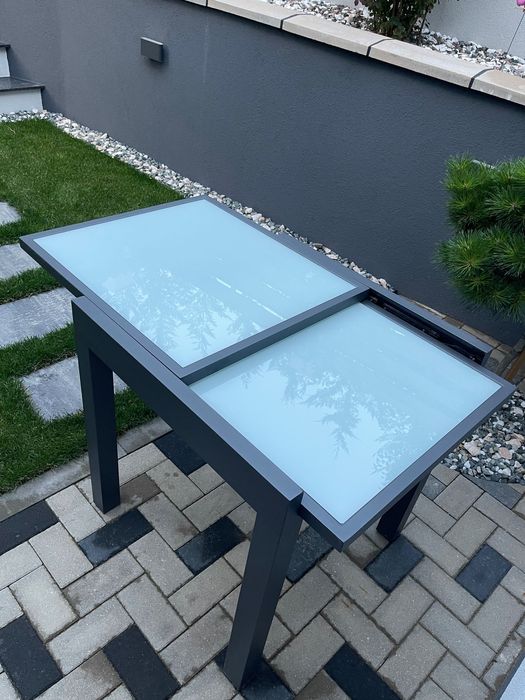 Masa de gradina extensibila 70x70- 70x140