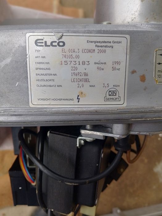 Нафтова горелка Elco econom 2000