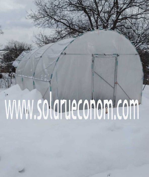 Solarii (sere) modulare din țeava zincată