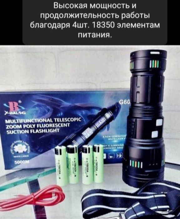 Электрофонарь супер мощный