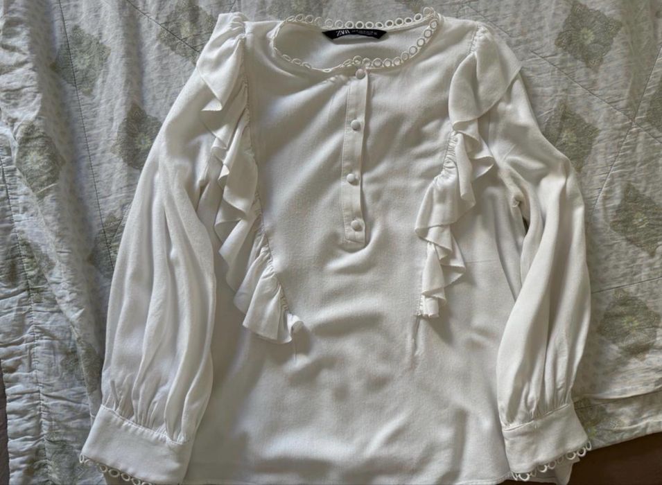 рубашка Zara хорошая