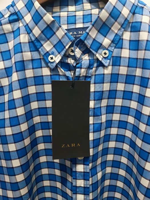 Нова мъжка риза ZARA, размер L/muscle fit/